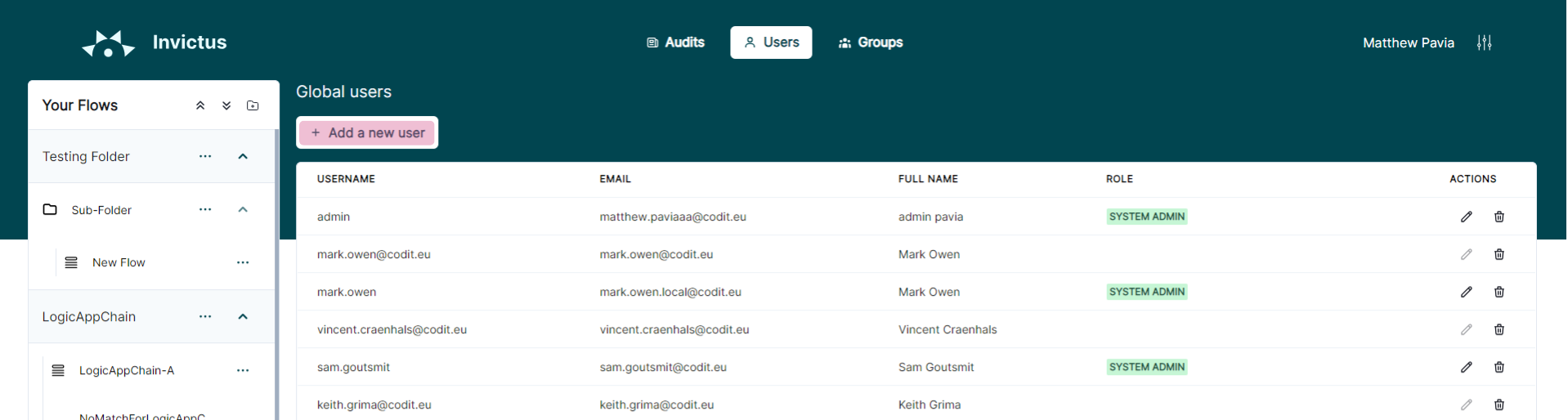 add local user